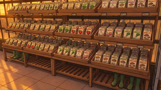 Small Crop Seed Display
